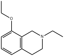 Isoquinoline, 8-ethoxy-2-ethyl-1,2,3,4-tetrahydro- (8CI) 结构式