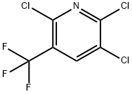 2,5,6-三氯-3-三氟甲基吡啶 结构式