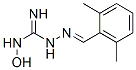 Guanidine, 1-[(2,6-dimethylbenzylidene)amino]-3-hydroxy- (8CI) 结构式