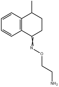 1(2H)-Naphthalenone,3,4-dihydro-4-methyl-,O-(2-aminoethyl)oxime(8CI) 结构式