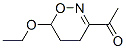 Ethanone, 1-(6-ethoxy-5,6-dihydro-4H-1,2-oxazin-3-yl)- (9CI) 结构式