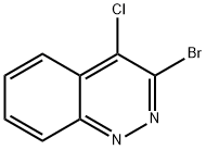 3-溴-4-氯噌啉 结构式