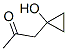 2-Propanone, 1-(1-hydroxycyclopropyl)- (9CI) 结构式