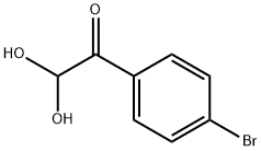 4-溴苯基水合乙二醛 结构式