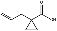 1-烯丙基环丙基甲酸 结构式