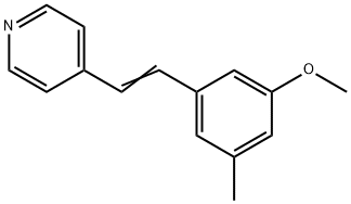 Pyridine, 4-(3-methoxy-5-methylstyryl)- (8CI) 结构式