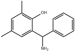 Phenol, 2-(aminophenylmethyl)-4,6-dimethyl- (9CI) 结构式