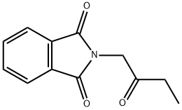 2-(2-oxobutyl)isoindoline-1,3-dione 结构式