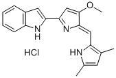 Obatoclax 甲磺酸盐 结构式