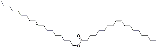 9-Octadecenoic acid (9Z)-, (9Z)-9-octadecenyl ester 结构式