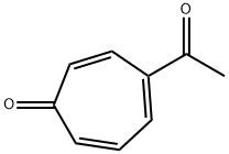 2,4,6-Cycloheptatrien-1-one, 4-acetyl- (9CI) 结构式