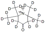 4-氧-2,2,6,6-四甲基哌啶-D17-1-15N 结构式