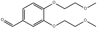3,4-二(2-甲氧基乙氧基)苯甲醛 结构式