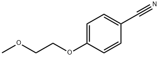 4-(2-甲氧基)苯腈 结构式