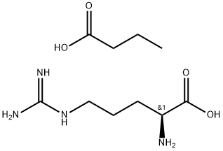 精氨酸丁酸盐 结构式