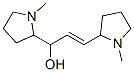 1,3-双(1-甲基-2-吡咯烷基)异丙醇 结构式