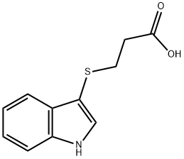 3-(1H-吲哚-3-磺胺)-丙酸 结构式