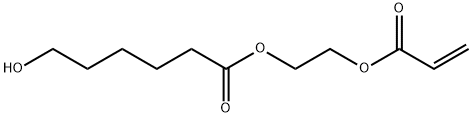 2-(acryloyloxy)ethyl 6-hydroxyhexanoate 结构式