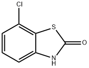7-氯-2(3H)-苯并噻唑酮 结构式