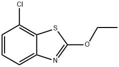 Benzothiazole, 7-chloro-2-ethoxy- (9CI) 结构式