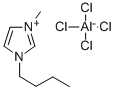 1-丁基-3-甲基咪唑鎓四氯铝酸盐 结构式