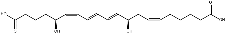 20-羧基白三烯B4 结构式