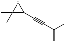 Oxirane, 2,2-dimethyl-3-(3-methyl-3-buten-1-ynyl)- (9CI) 结构式