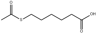 6-乙酰基硫代己酸 结构式