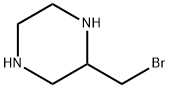 2-溴甲基哌嗪 结构式
