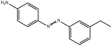 Benzenamine, 4-[(3-ethylphenyl)azo]- (9CI) 结构式
