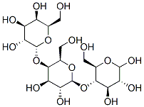4-O-(4-O-alpha-galactopyranosyl-beta-galactopyranosyl)glucopyranose 结构式