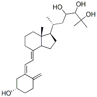 23,24,25-trihydroxyvitamin D3 结构式