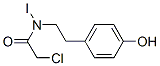 N-Chloroacetyliodotyramine  结构式