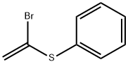 [(1-溴乙烯基)硫基]苯 结构式