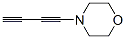 Morpholine, 4-(1,3-butadiynyl)- (9CI) 结构式