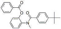 [2-[methyl-(4-tert-butylbenzoyl)amino]phenyl] benzoate 结构式