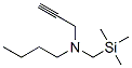 N-(2-Propynyl)-N-(trimethylsilylmethyl)-1-butanamine 结构式