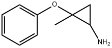 Cyclopropanamine,  2-methyl-2-phenoxy- 结构式