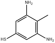 Benzenethiol,  3,5-diamino-4-methyl- 结构式