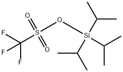 三异丙基硅基三氟甲磺酸酯 结构式