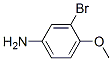 3-BROMO-4-METHOXYANILINE 结构式