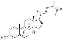 ergosta-5,22,25-trien-3-ol 结构式