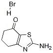 2-AMino-5,6-dihydro-4H-benzothiazol -7-one hydrobroMide 结构式