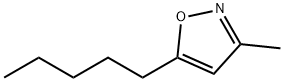 Isoxazole, 3-methyl-5-pentyl- (9CI) 结构式