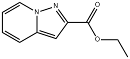 吡唑并[1,5-A]吡啶-2-甲酸乙酯 结构式