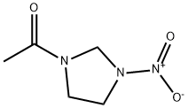 Imidazolidine, 1-acetyl-3-nitro- (9CI) 结构式