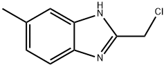 2-(氯甲基)-5-甲基-1H-苯并咪唑 结构式