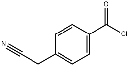 Benzoyl chloride, 4-(cyanomethyl)- (9CI) 结构式