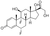 6-alpha-氟-异氟泼尼龙 结构式
