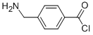 Benzoyl chloride, 4-(aminomethyl)- (9CI) 结构式